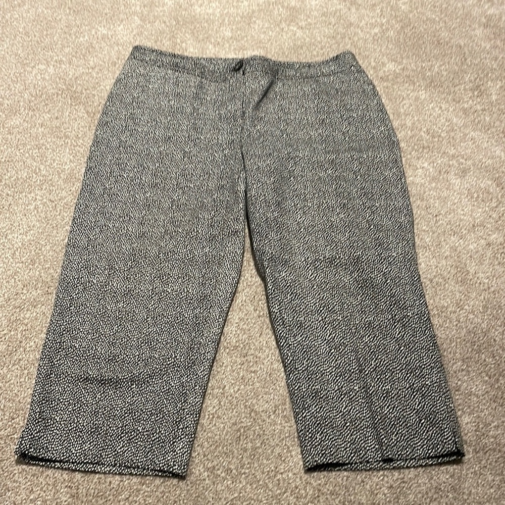 Black and white pants